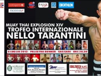Conferenza stampa trofeo internazionale Muay Thai Nello Tarantini