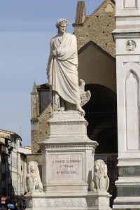 Sassari_Monumento a Dante Alighieri in piazza Santa Croce a Firenze