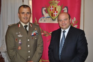 Sassari_il sindaco Sanna e il generale Nitti