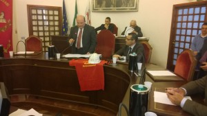 Sassari_sindaco Sanna in consiglio Comunale