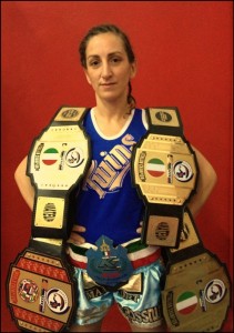 Sara Donghi campionessa mondiale di Muay Thai